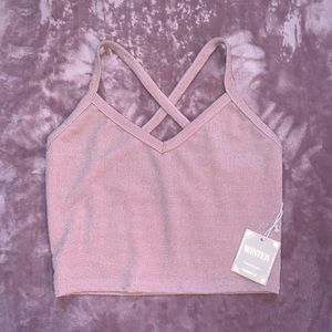 Crop top tank